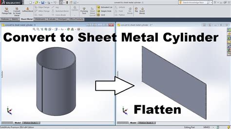 how to roll sheet metal parts in solidworks|sheet metal modeling in solidworks.